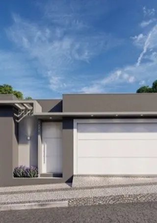 Render de fachada diurna gerado com IA